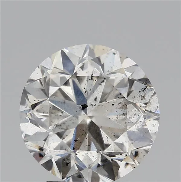 3.02 Carat Round F SI2 Natural Diamond 1 3.02 Carat Round F SI2 Natural Diamond