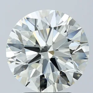 3.02 Carat Round K VVS1 Natural Diamond