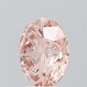 3.03 Carat Round Fancy Intense Pink VS1 Lab Diamond