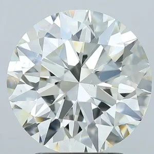 3.05 Carat Round K SI1 Natural Diamond