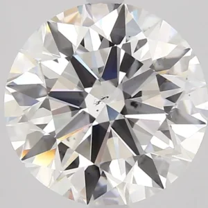 3.08 Carat Round F SI1 Natural Diamond