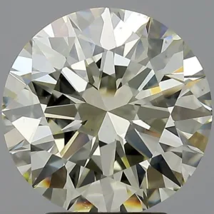 3.11 Carat Round OP SI1 Natural Diamond