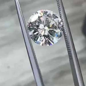 3.15 Carat Round D SI2 Natural Diamond