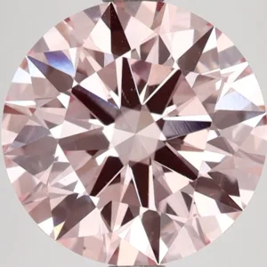 3.19 Carat Round Fancy Pink VS2 Lab Diamond