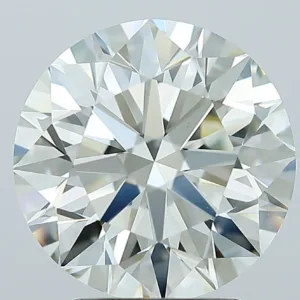 3.32 Carat Round K VS2 Natural Diamond