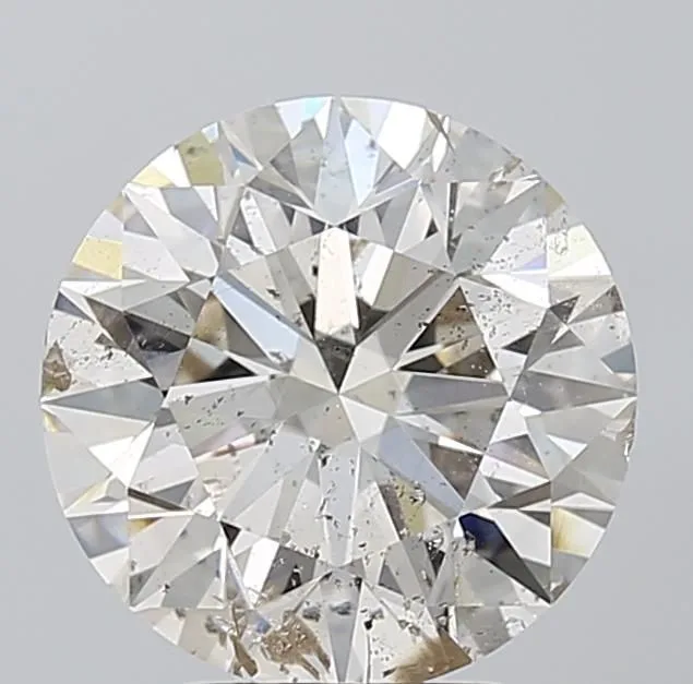 3.51 Carat Round K SI2 Natural Diamond 1 3.51 Carat Round K SI2 Natural Diamond