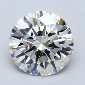3.64 Carat Round H VS1 Natural Diamond
