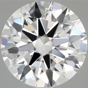 3.7 Carat Round F VVS2 Natural Diamond