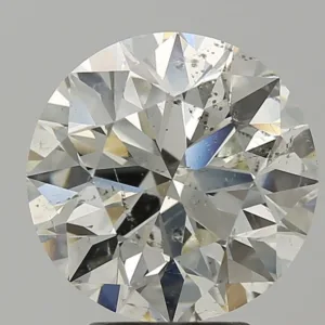4.01 Carat Round J SI2 Natural Diamond
