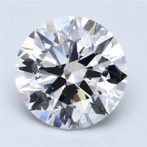 4.02 Carat Round E SI2 Natural Diamond