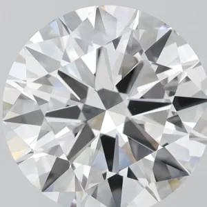 4.02 Carat Round F VVS2 Lab Diamond