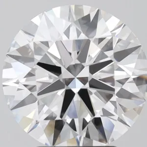 4.03 Carat Round E VVS2 Lab Diamond