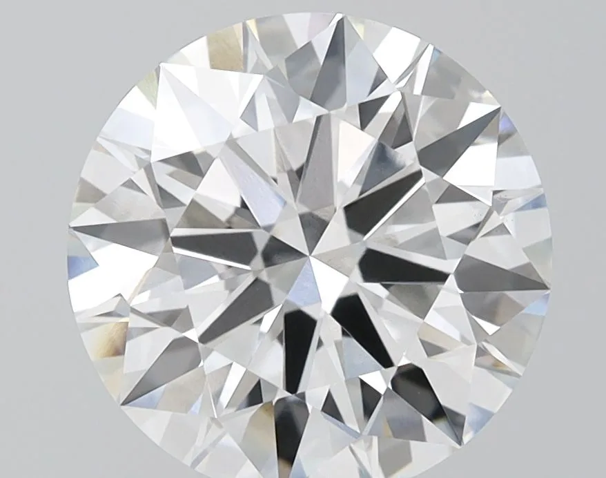 4.03 Carat Round E VVS2 Lab Diamond 1 4.03 Carat Round E VVS2 Lab Diamond