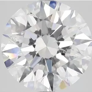 4.04 Carat Round D SI2 Natural Diamond