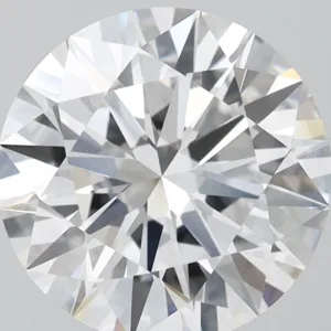 4.04 Carat Round D VVS2 Lab Diamond
