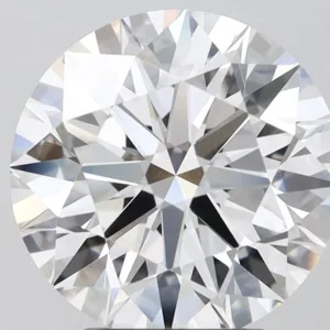 4.05 Carat Round F VVS2 Lab Diamond