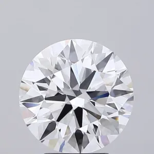 4.06 Carat Round D VVS2 Lab Diamond