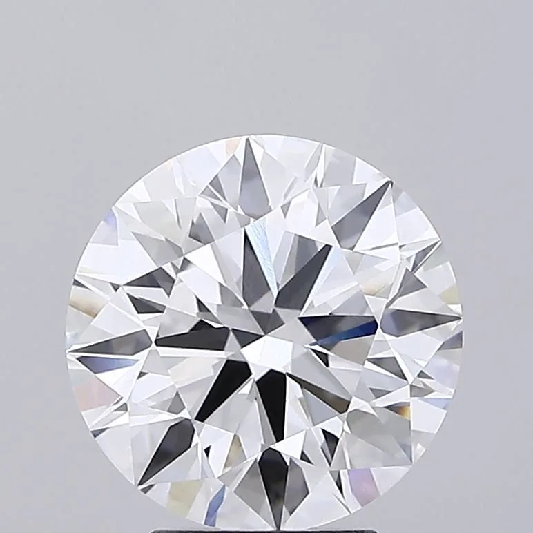 4.06 Carat Round D VVS2 Lab Diamond 1 4.06 Carat Round D VVS2 Lab Diamond