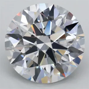 4.06 Carat Round E VVS2 Lab Diamond