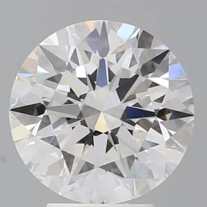 4.06 Carat Round E VVS2 Lab Diamond