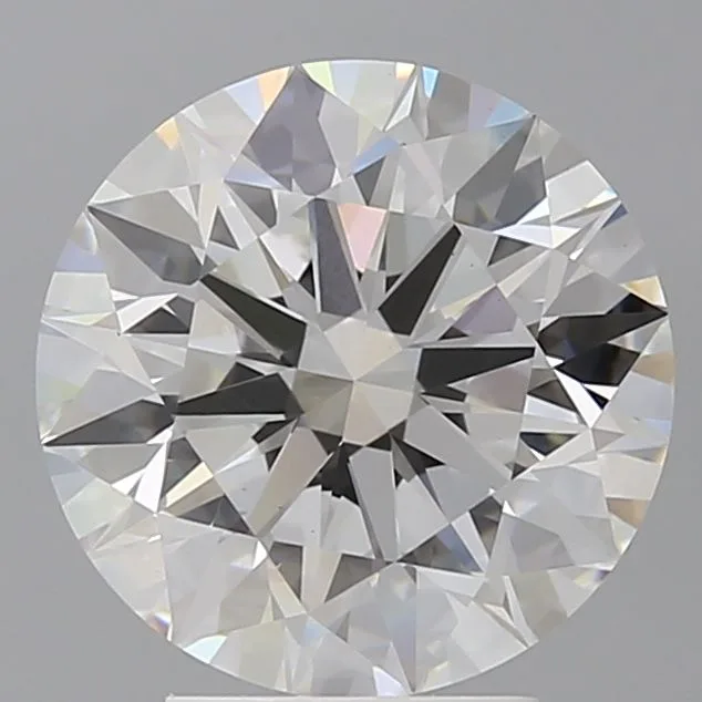 4.07 Carat Round E VVS2 Lab Diamond 1 4.07 Carat Round E VVS2 Lab Diamond
