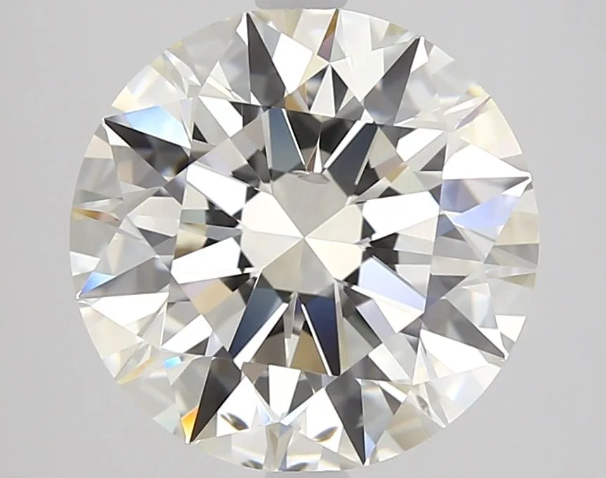 4.07 Carat Round J SI1 Natural Diamond 1 4.07 Carat Round J SI1 Natural Diamond