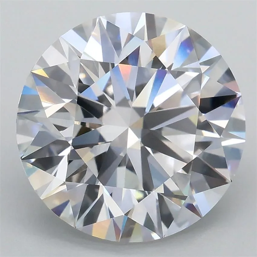4.09 Carat Round E VVS2 Lab Diamond 1 4.09 Carat Round E VVS2 Lab Diamond