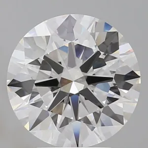 4.09 Carat Round E VVS2 Lab Diamond