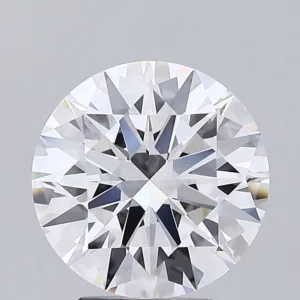 4.09 Carat Round E VVS2 Lab Diamond