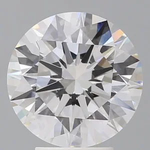 4.09 Carat Round E VVS2 Lab Diamond