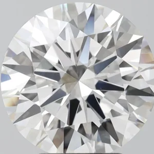 4.09 Carat Round F VVS2 Lab Diamond