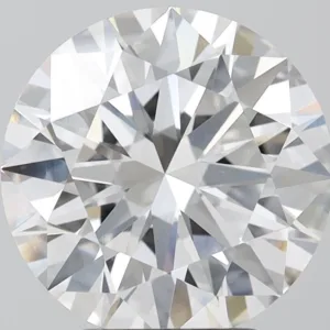4.21 Carat Round F VVS2 Lab Diamond