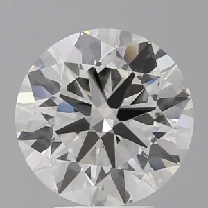 4.42 Carat Round F VVS2 Lab Diamond