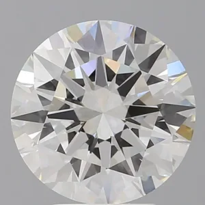 4.43 Carat Round F VVS2 Lab Diamond