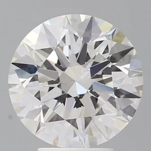 4.44 Carat Round F VVS2 Lab Diamond