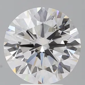 4.46 Carat Round E VVS2 Lab Diamond