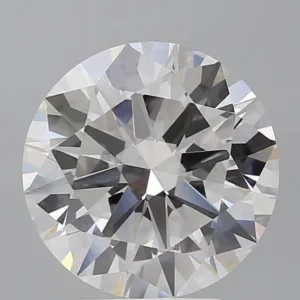 4.51 Carat Round E VVS2 Lab Diamond