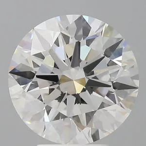 4.52 Carat Round E VVS2 Lab Diamond