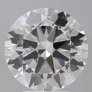 4.54 Carat Round E VVS2 Lab Diamond