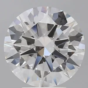 4.57 Carat Round E VVS2 Lab Diamond