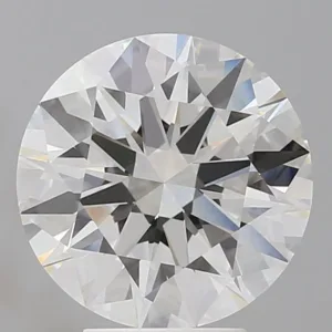 4.57 Carat Round F VVS2 Lab Diamond