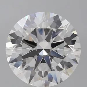 4.58 Carat Round F VVS2 Lab Diamond
