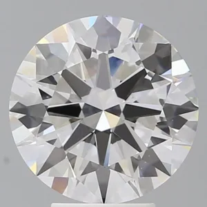4.58 Carat Round F VVS2 Lab Diamond