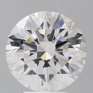 4.59 Carat Round D VVS2 Lab Diamond