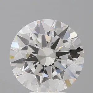 4.59 Carat Round F VVS2 Lab Diamond