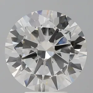 4.91 Carat Round F VVS2 Lab Diamond