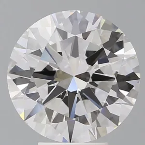 4.97 Carat Round F VVS2 Lab Diamond