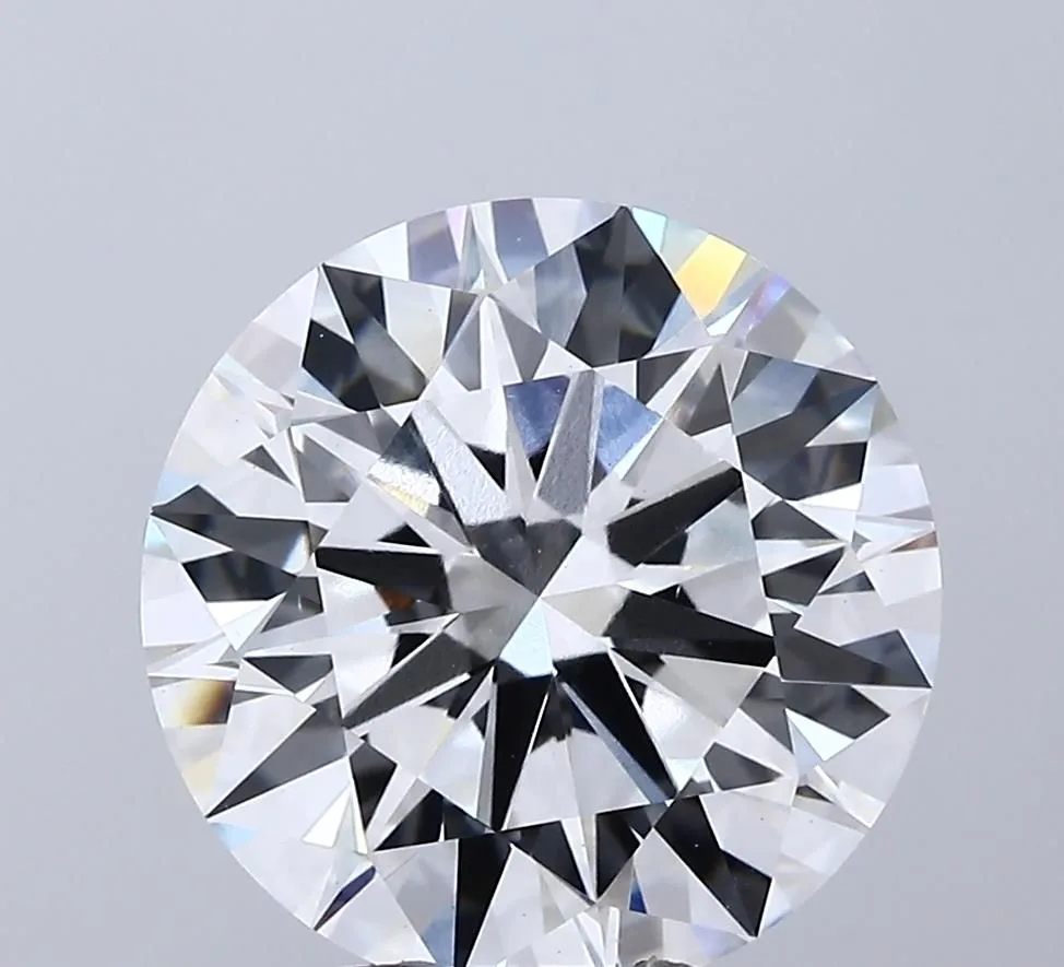 5.01 Carat Round E VS2 Lab Diamond 1 5.01 Carat Round E VS2 Lab Diamond
