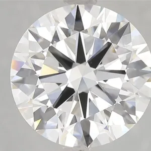 5.01 Carat Round F VVS2 Lab Diamond