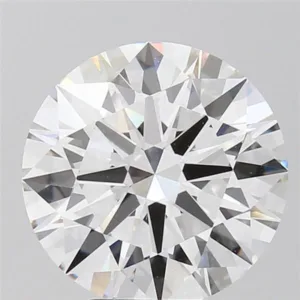5.01 Carat Round F VVS2 Lab Diamond